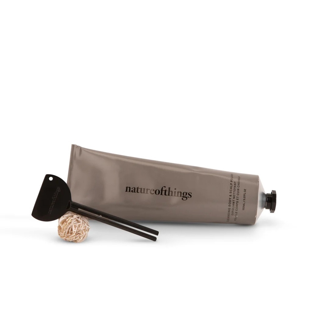 Nature of Things Cleansing Body and Scalp Polish Scrub All Natural